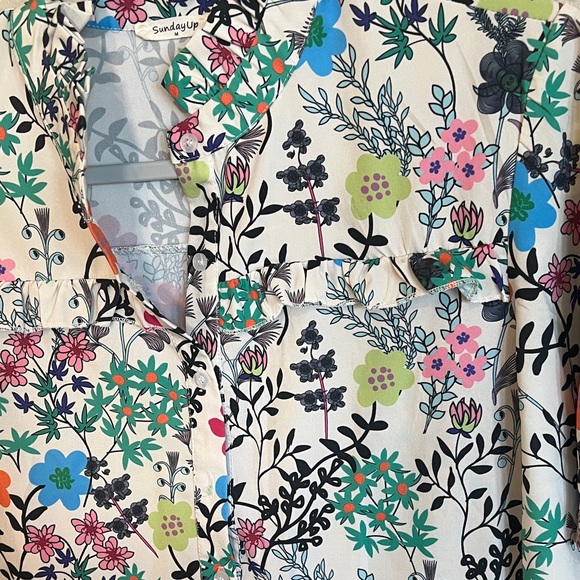 Sunday Floral Print Dress - Multicolor - Picture 5 of 9